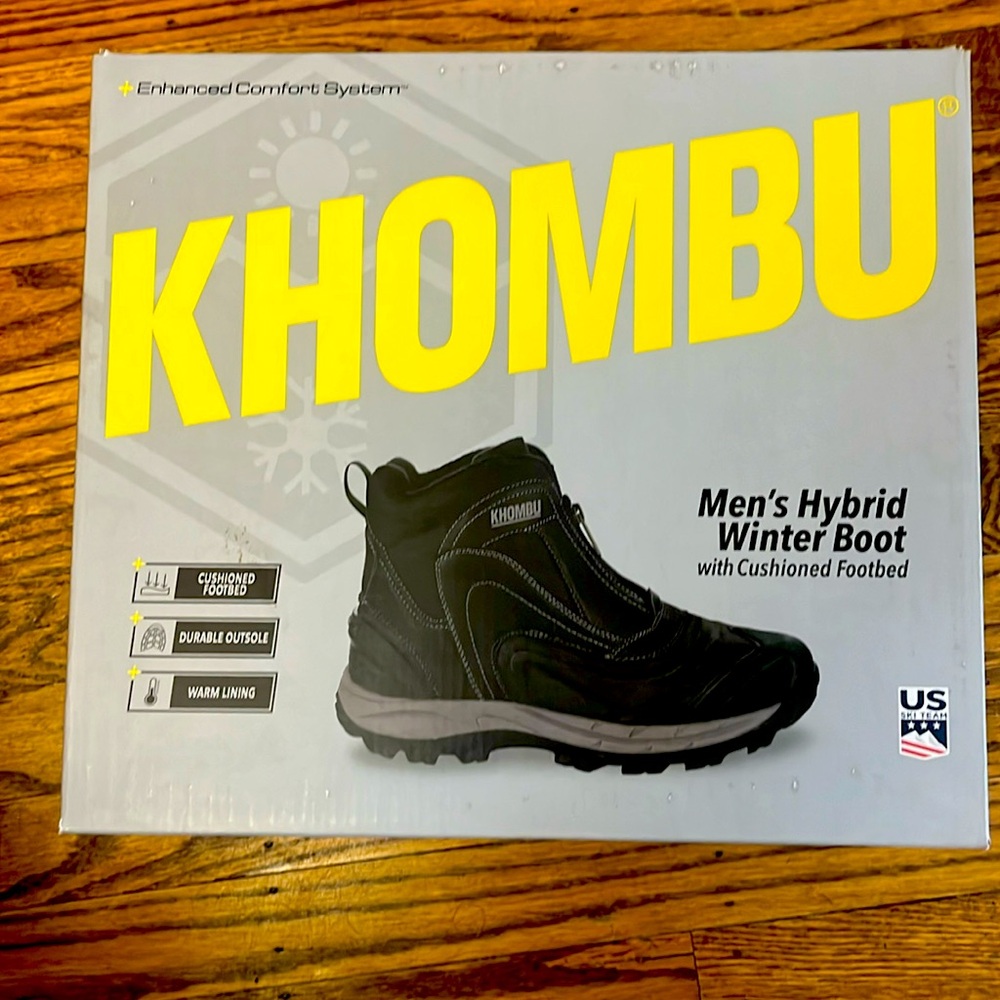 Black winter boots for men ❄️ 🥾 NWT